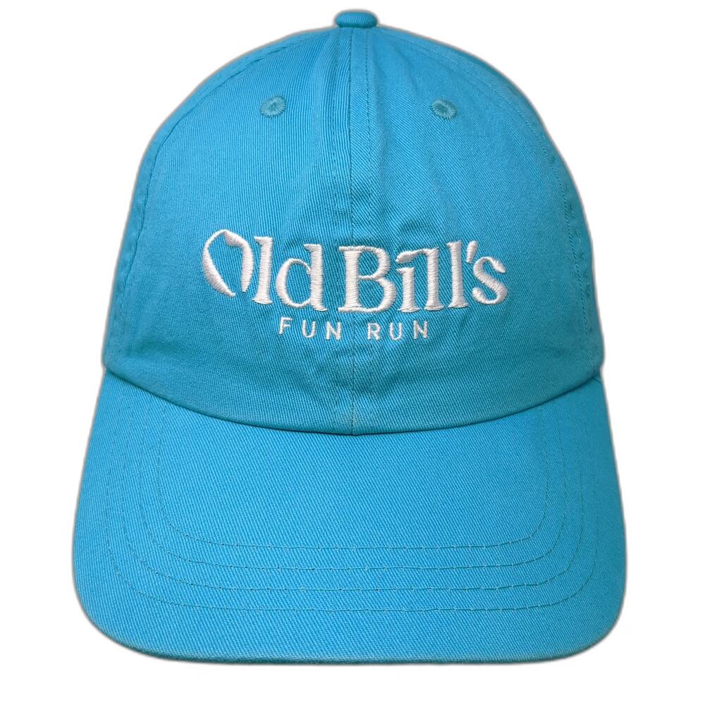 BOCO Gear Baseball Cap Blue OSFM Old Bill's Fun Run Jackson Hole Slideback Hat